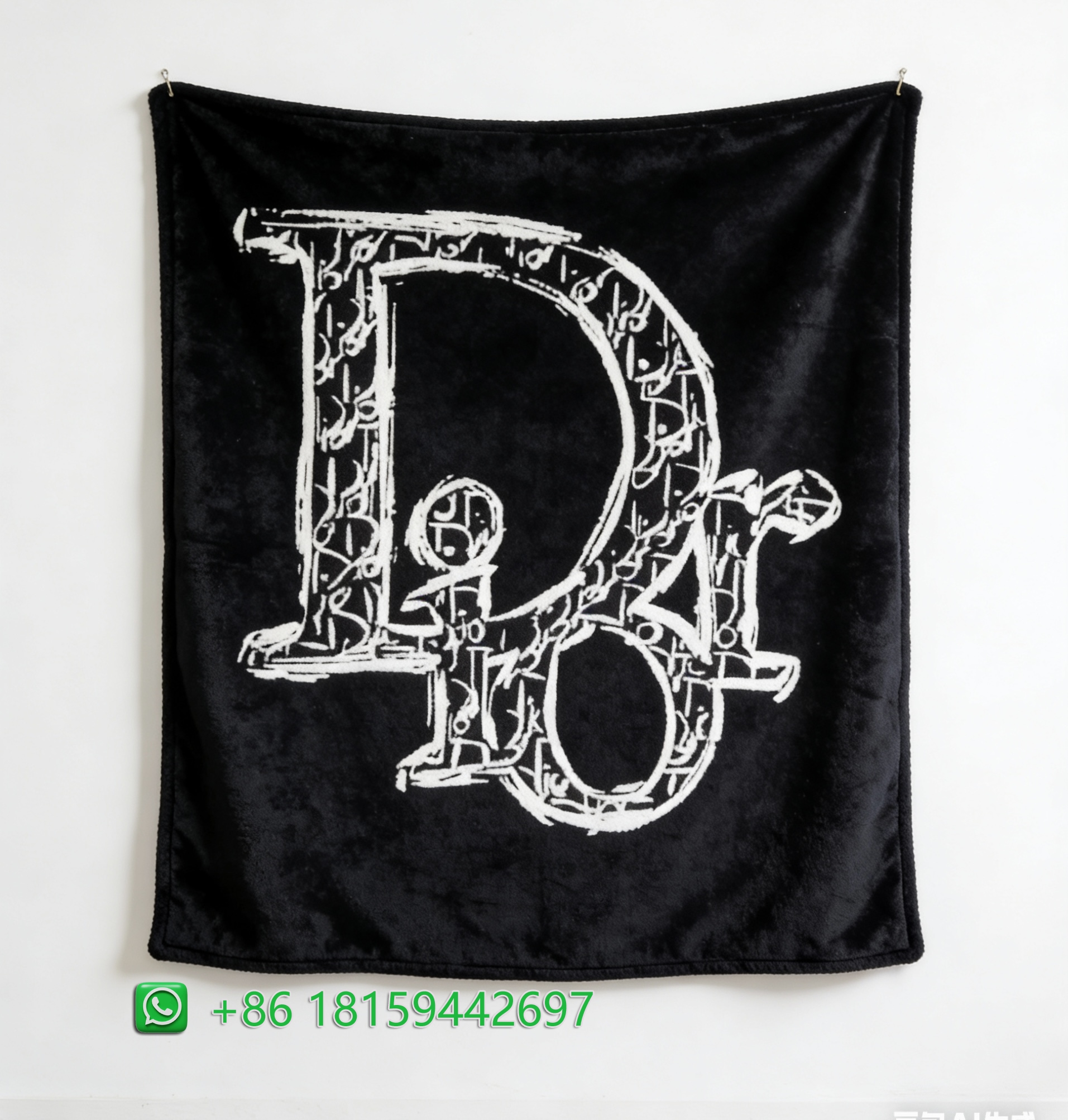 Dior Throw Blankets